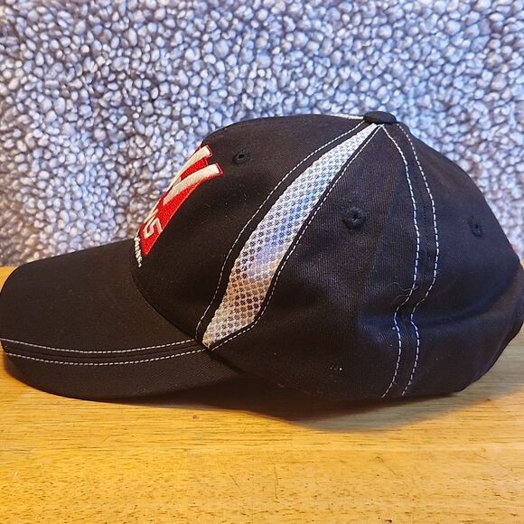Nascar Haas 41 Kyle Busch Velcroback Hat - New - Picture 3 of 8